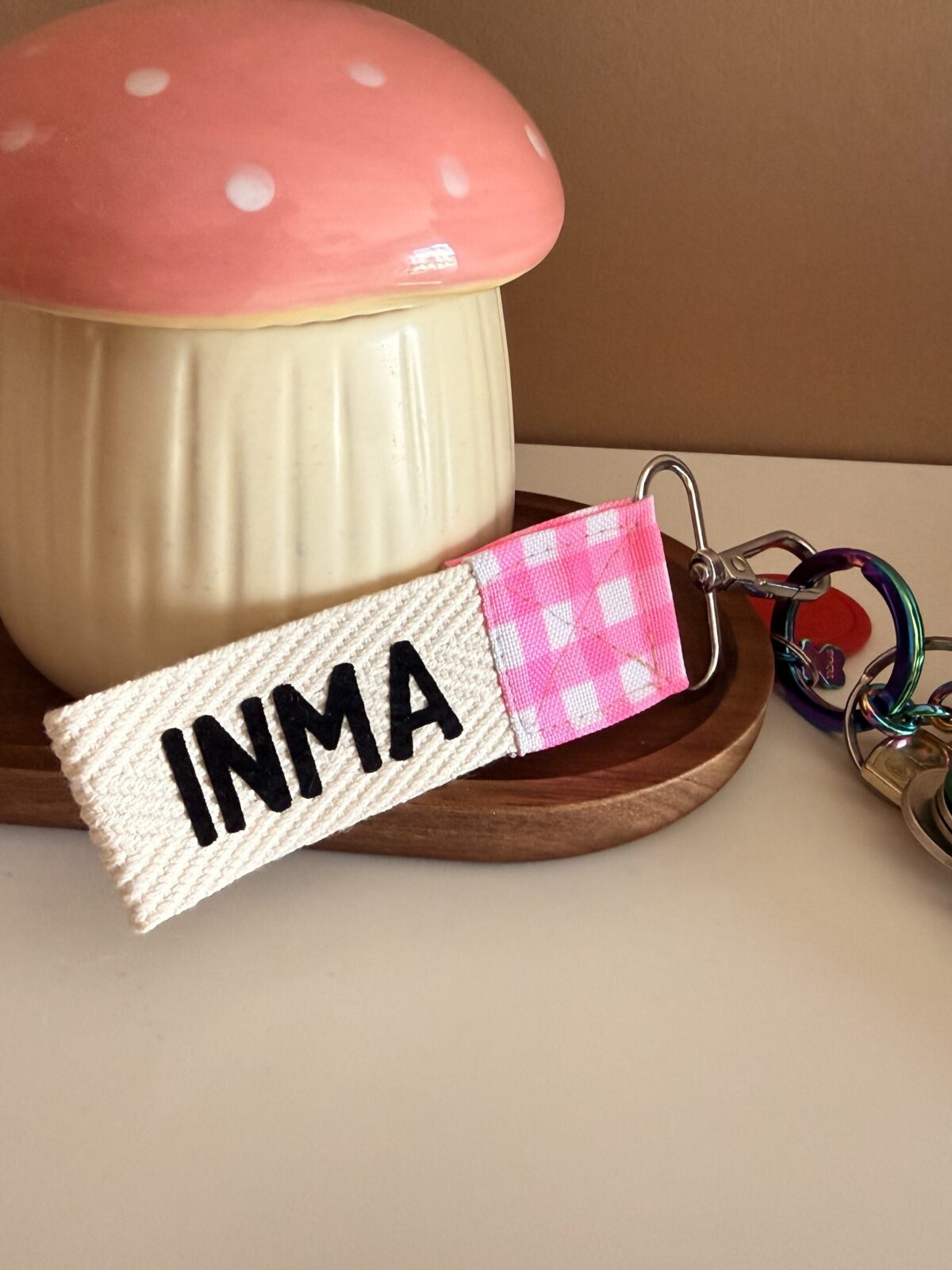 Inicio llavero personalizado