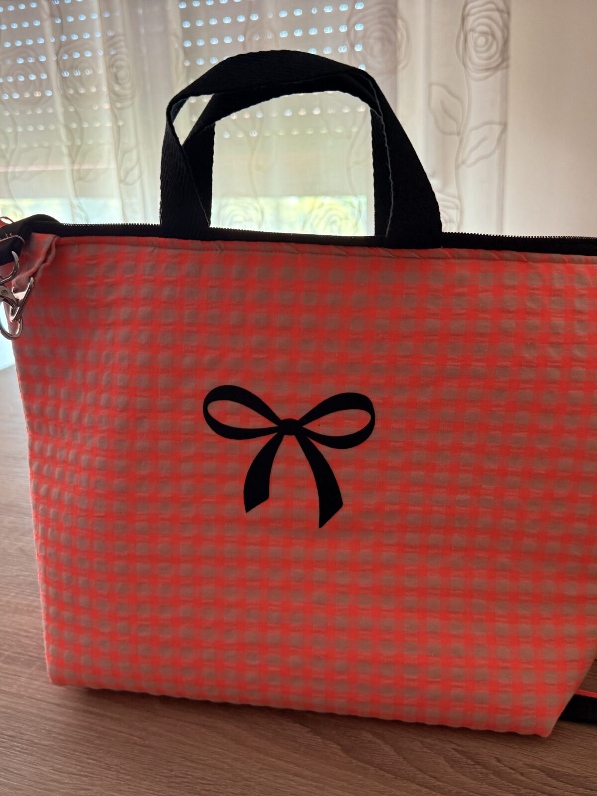 Inicio bolso modelo "alma" naranja flúor